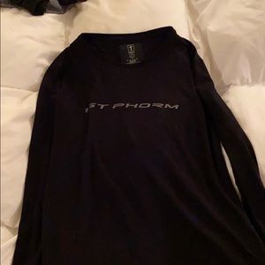 1st Phorm Long Sleeve Black Top